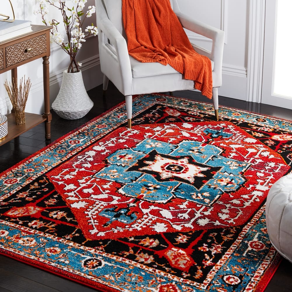 SAFAVIEH Vintage Hamadan Namita Traditional Oriental Medallion Rug