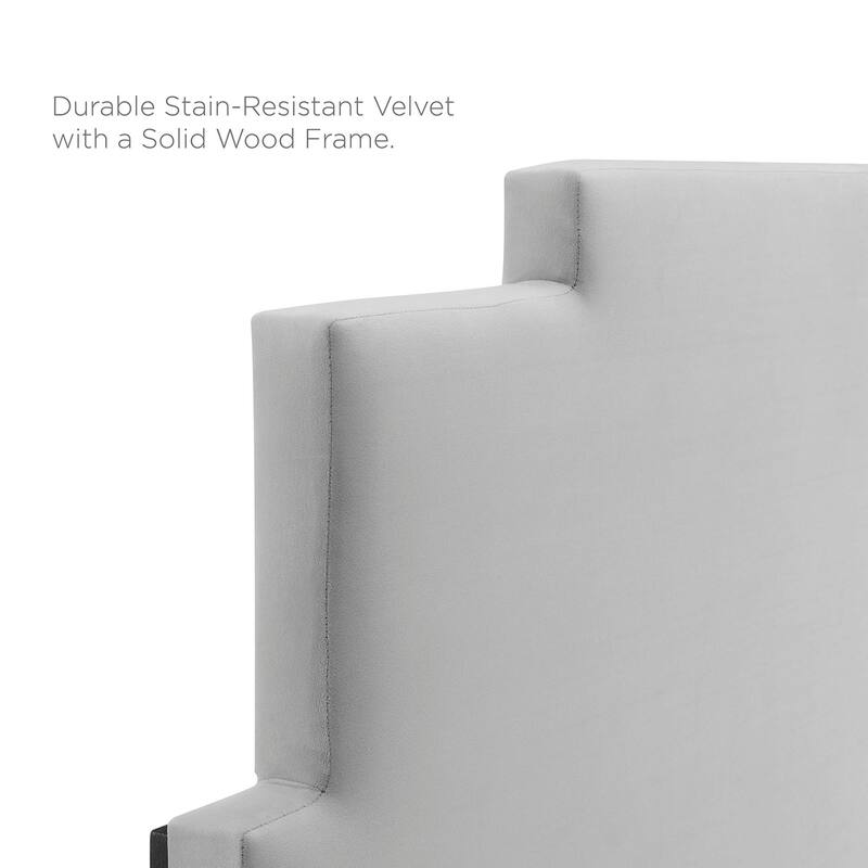 Kasia Performance Velvet Full/Queen Headboard