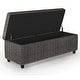 preview thumbnail 64 of 136, WYNDENHALL Stanford Upholstered Storage Ottoman