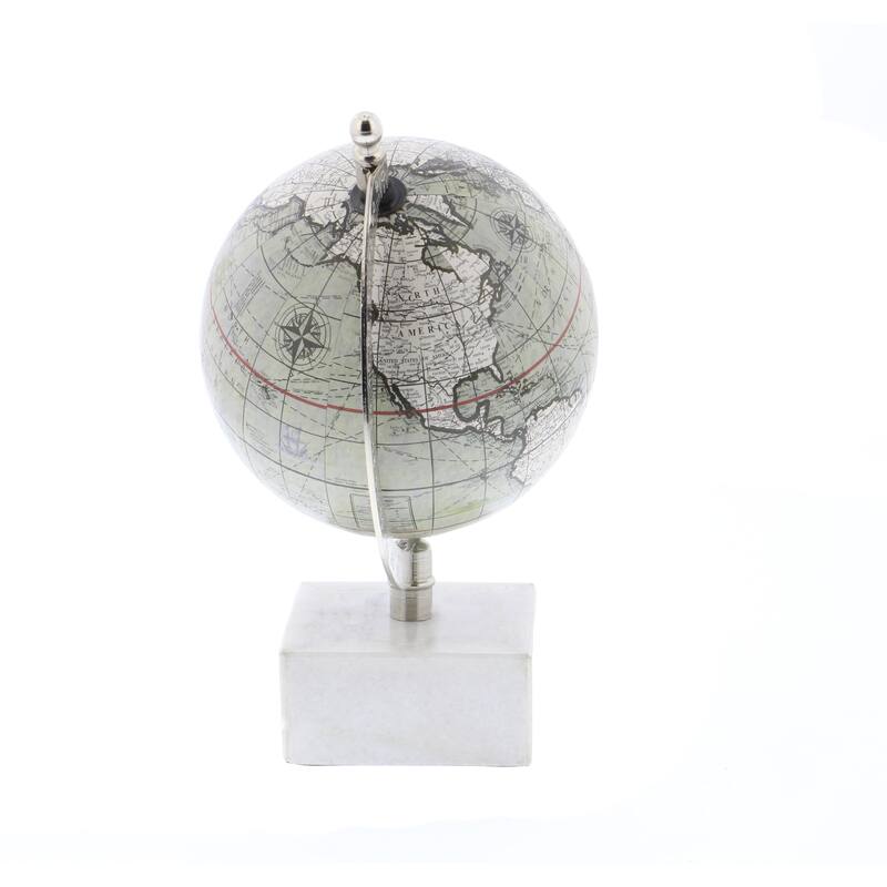 White Marble Globe
