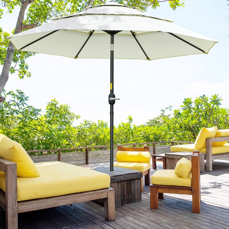 Versatile Outdoor Umbrella with Advanced Features for Ultimate Shade Experience