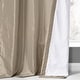 preview thumbnail 43 of 70, Exclusive Fabrics Single Ruched Faux Solid Taffeta Curtain (1 Panel)