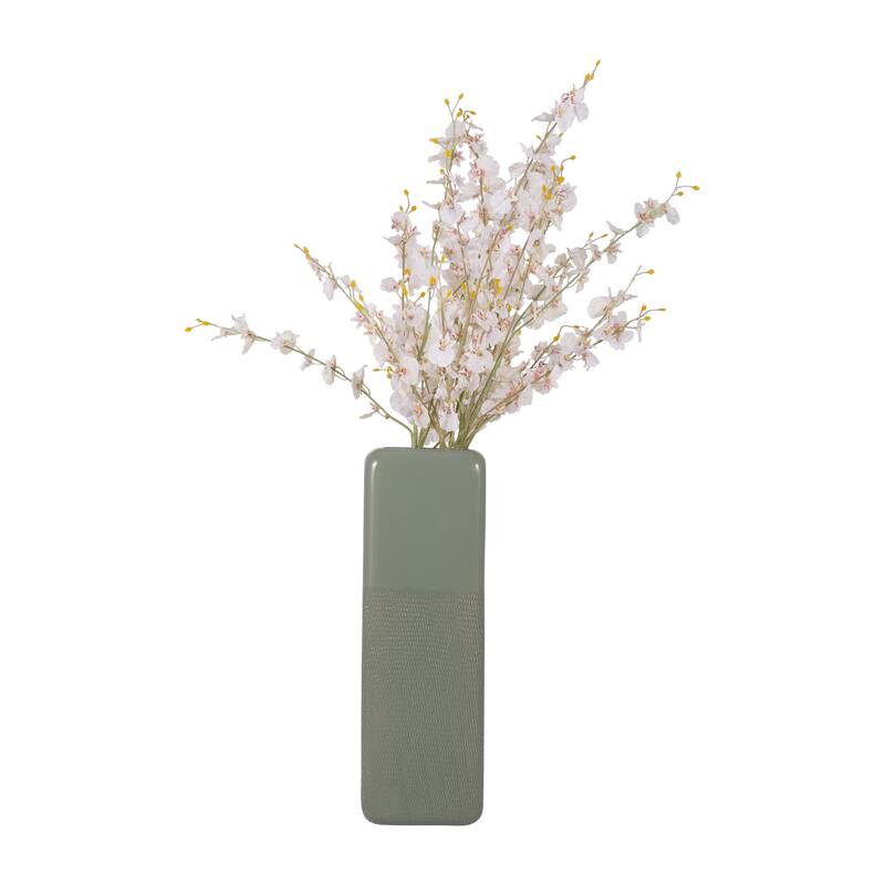 Sagebrook Home Ceramic Vase, Versatile Home Accents for Stylish Decor