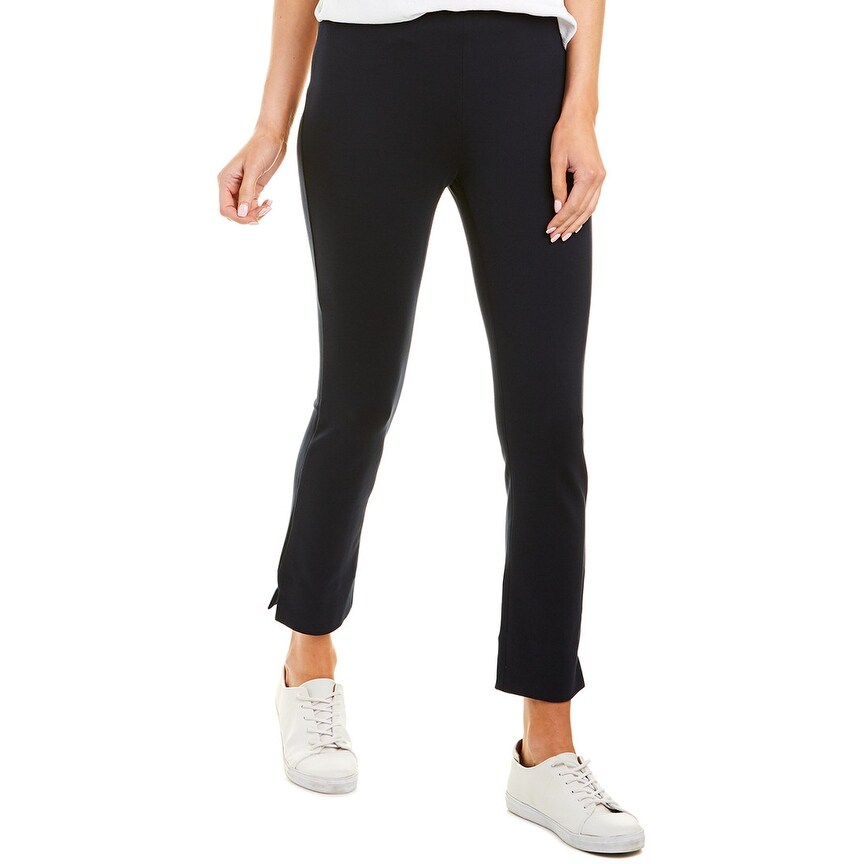 slim leg pull on trousers