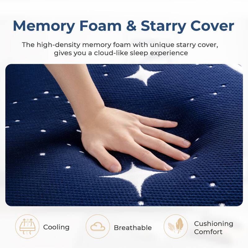 Sweetnight 12'' Memory Foam Hybrid Mattress