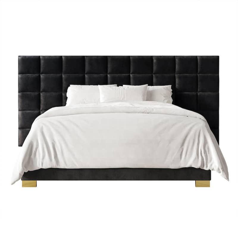 CraftPorch Mid-Century Modern Wall Panel Bedroom Set