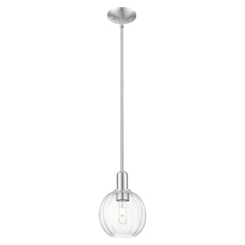 Innovations Lighting Downtown Urban - Preston - 1 Light 7" Globe Shade Stem Hung Mini Pendant