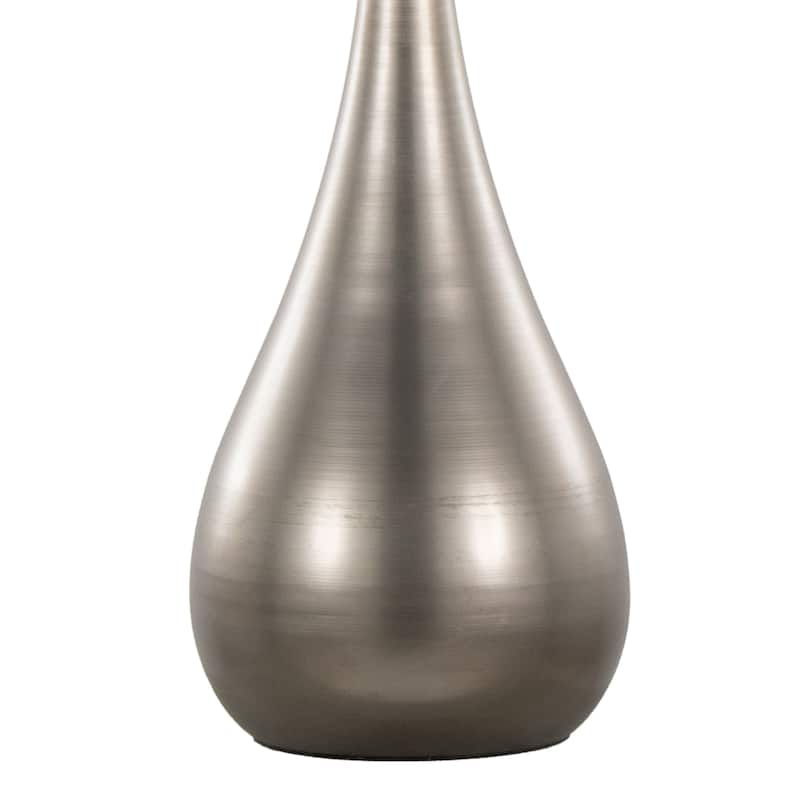 Silver Orchid Stone 29" Table Lamp with Empire Shade (Set of 2)