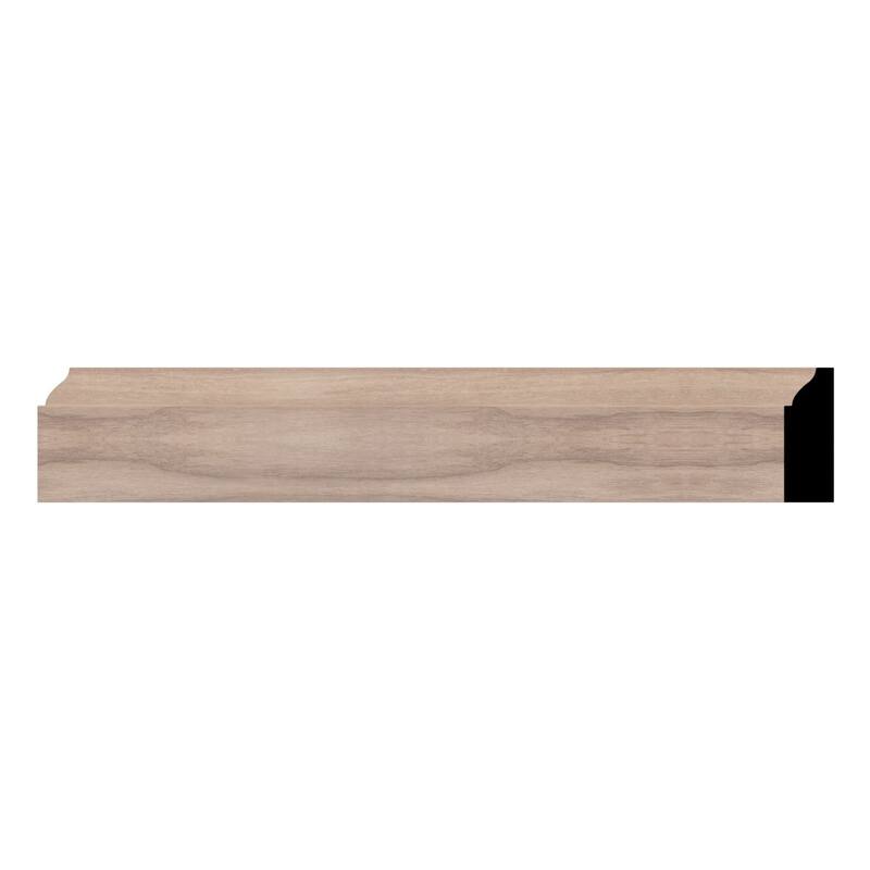 WM947: 3/8-in D x 1-1/4-in W x 96-in L Americraft Solid Hardwood Stain Grade Colonial Stop Moulding - Walnut