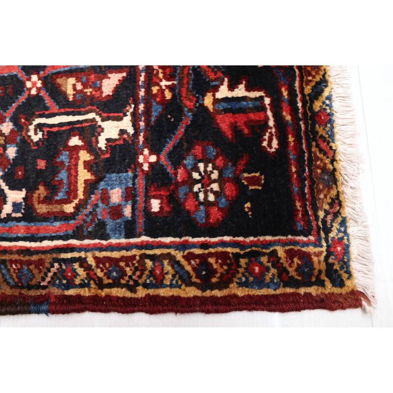 ECARPETGALLERY Hand-knotted Sarabi Red Wool Rug - 8'10 x 10'11