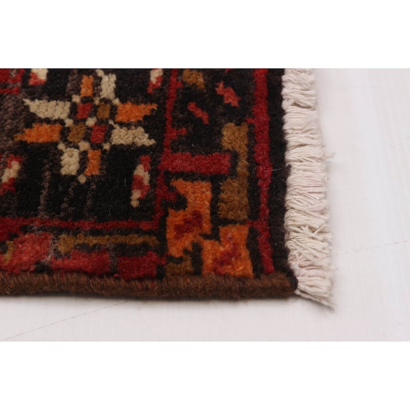 ECARPETGALLERY Hand-knotted Konya Anatolian Red Wool Rug - 3'6 x 10'5