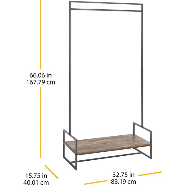 Whitmor Modern Industrial Garment Rack 6764 11723 On Sale Bed