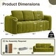 preview thumbnail 63 of 63, Cloud Sofa Corduroy Deep Seat Couch Oversized Compression Loveseat Sofa