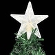 preview thumbnail 2 of 17, vidaXL Artificial Christmas Tree with Stand/LED 5/6/7/8 ft Fiber Optic