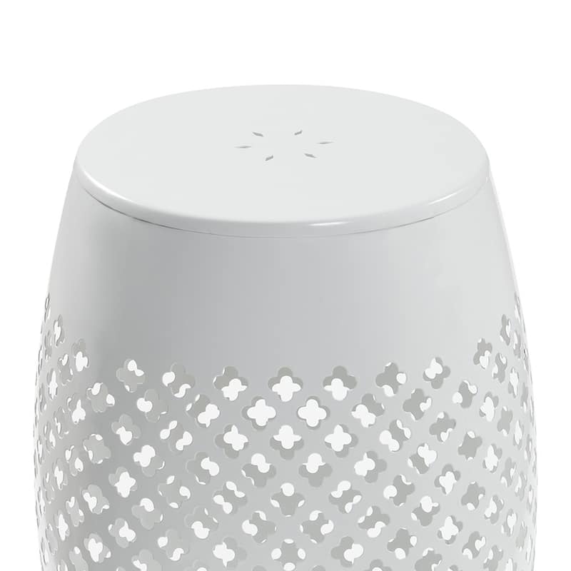 Outdoor Lace Cut Side Table