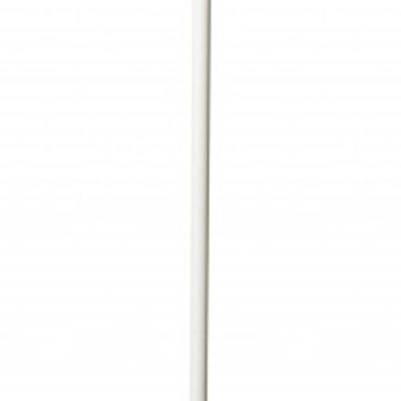 Contemporary 73-Inch White LED Torchiere Floor Lamp Dimmable, Adjustable White Light, Integrated A15 LED Bulb