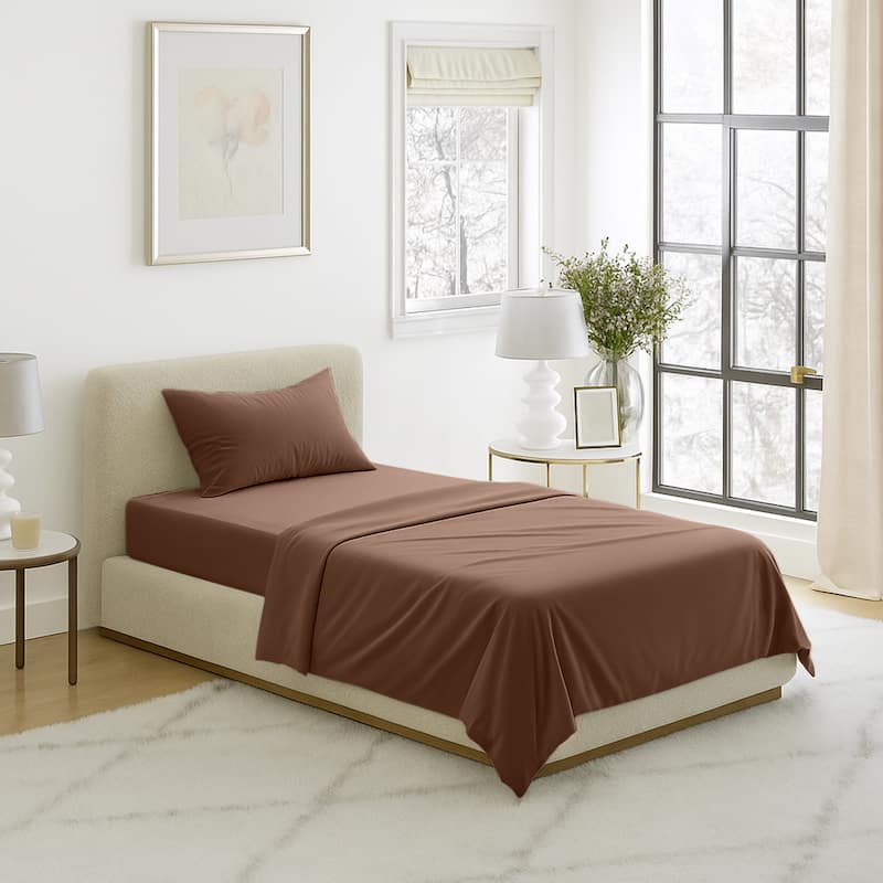 Wrinkle Resistant Brushed Microfiber Sheet Set by Windsor Home