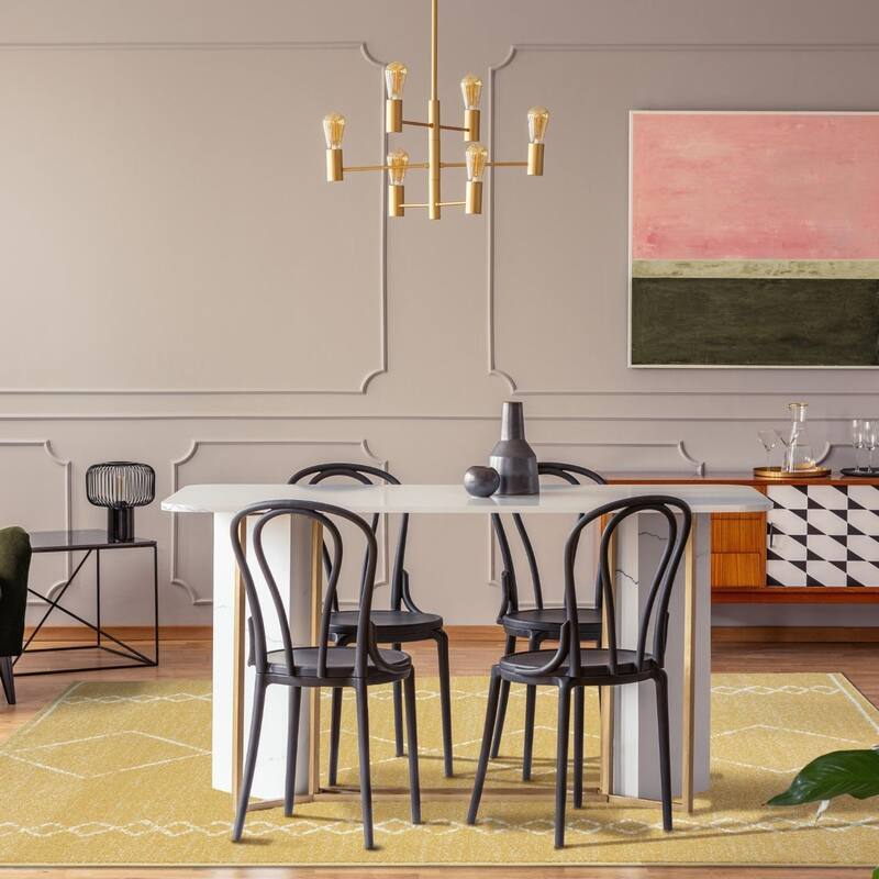 Luxe Weavers Boho Moroccan Geometric Area Rug