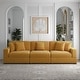 preview thumbnail 1 of 132, Corduroy Couch Modular Sectional Sofa with Pillows
