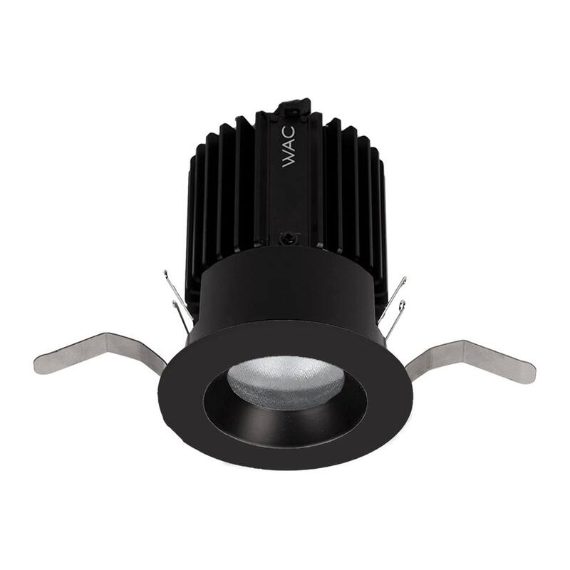 WAC Lighting Volta 2" Shallow Regressed Downlight with LED Light - Black / 3000K / 90CRI