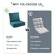 preview thumbnail 44 of 103, Pocassy 22"x24"x6" Thick Cushions Pillows Indoor & Outdoor Cushion
