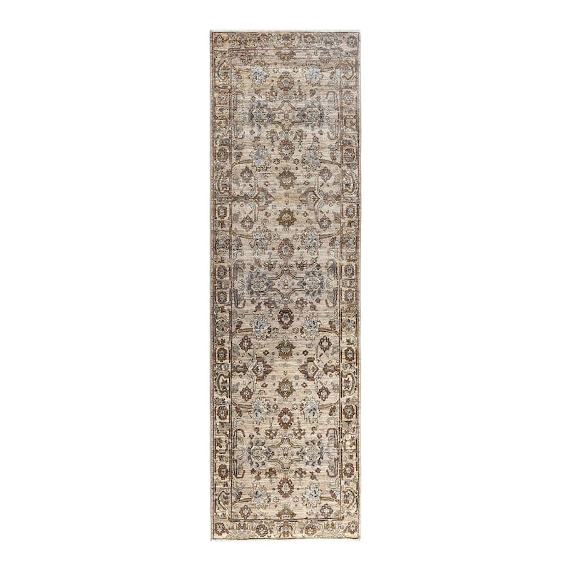 Serapi One-of-a-Kind Hand-Knotted Runner Rug - Brown, 2' 9" x 9' 9" - 2' 9" x 9' 9"