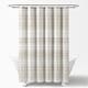 preview thumbnail 5 of 8, Lush Decor Hygge Geo Shower Curtain