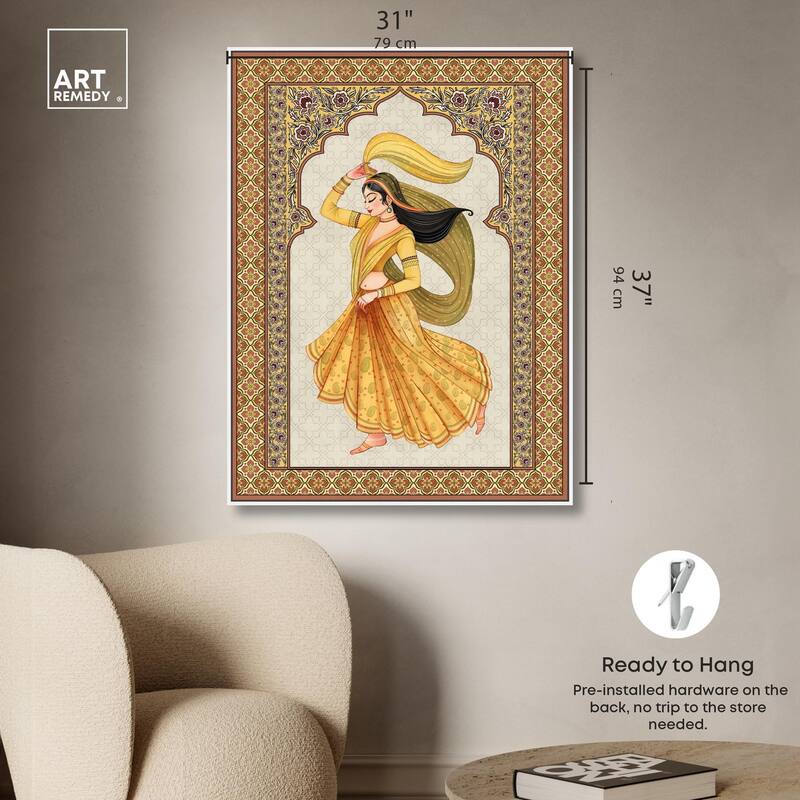 Dancing Princess Canvas by Art Remedy