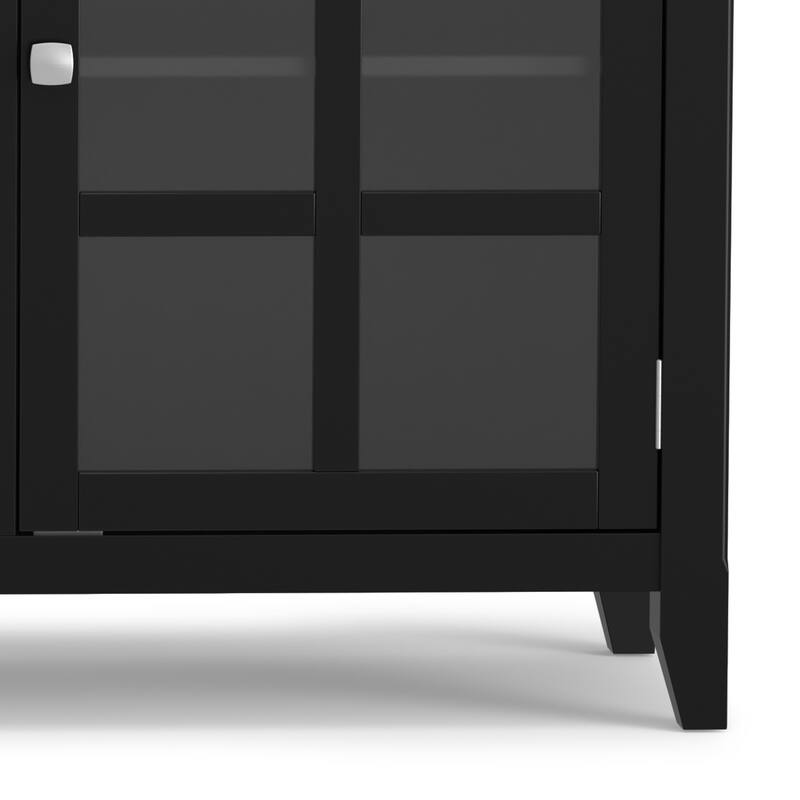 WYNDENHALL Normandy SOLID WOOD 62 inch Wide Transitional Wide Storage Cabinet - 62"w x 18"d x 34" h