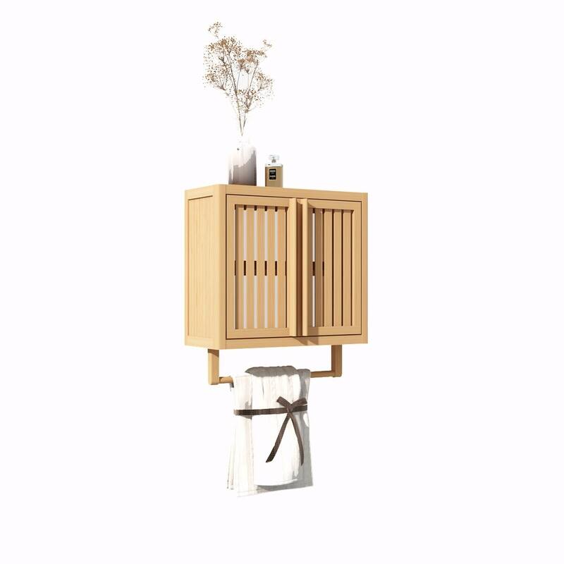 Bamboo Wall-Mounted Cabinet