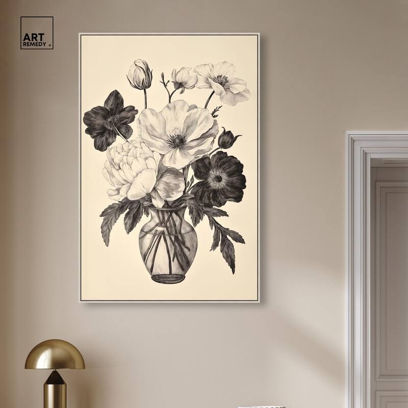 Antique Aria Canvas by Art Remedy