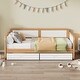 preview thumbnail 1 of 13, Twin Size Solid Wood Daybed, for Limited Space Kids, Teens, Adults Drawer - Twin - Twin