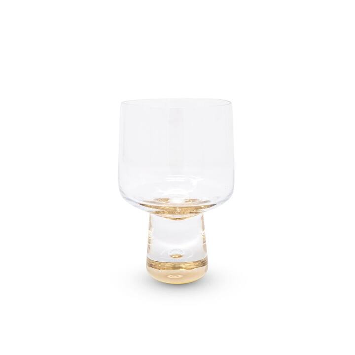 Wine Glasses with Gold Reflection Base, Set of 6 - Set of 6