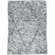 preview thumbnail 1 of 5, One of a Kind Hand-Knotted Modern & Contemporary 2' x 3' Trellis Wool Grey Rug - 2'1"x2'10"