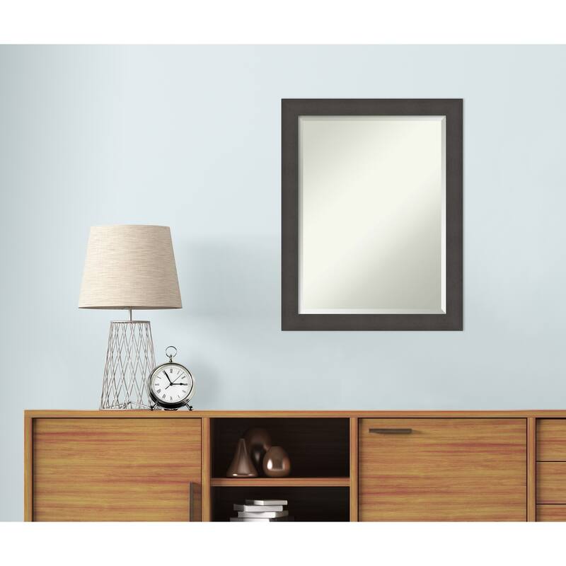 Blaine Narrow Beveled Framed Wall Mirror