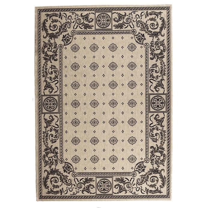 SAFAVIEH Courtyard Steve Indoor/ Outdoor Waterproof Patio Backyard Rug
