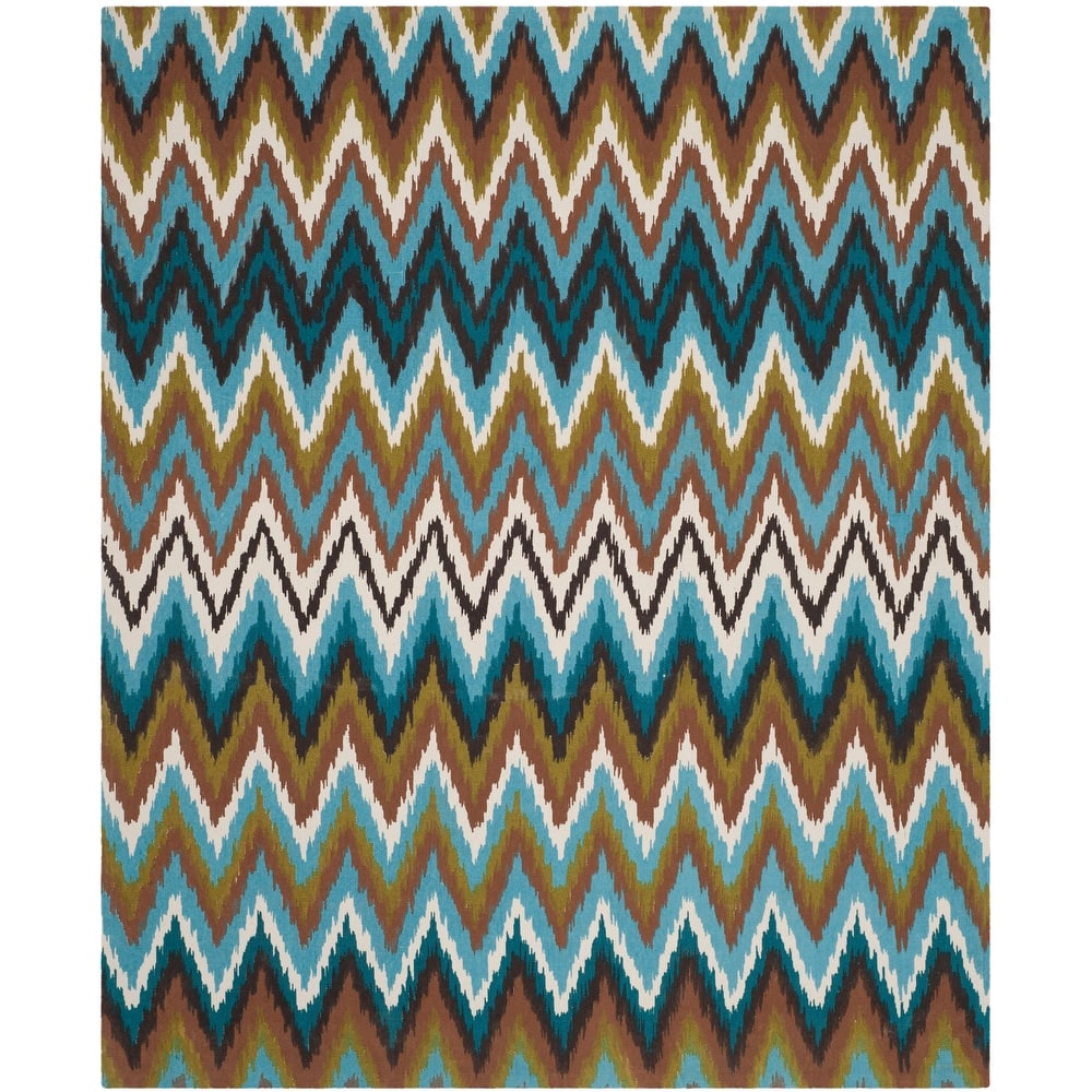 SAFAVIEH Handmade Cedar Brook Sterina Modern Cotton Rug