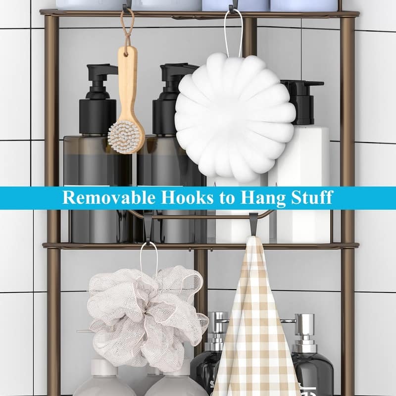 Shelves Stand Rack - 14.17 x 14.17x 43.3 inches