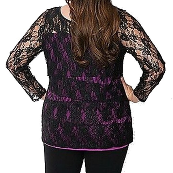 lane bryant lace top