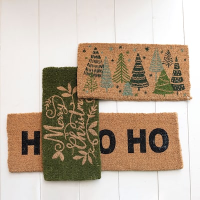 "Merry Christmas" Coir Doormat