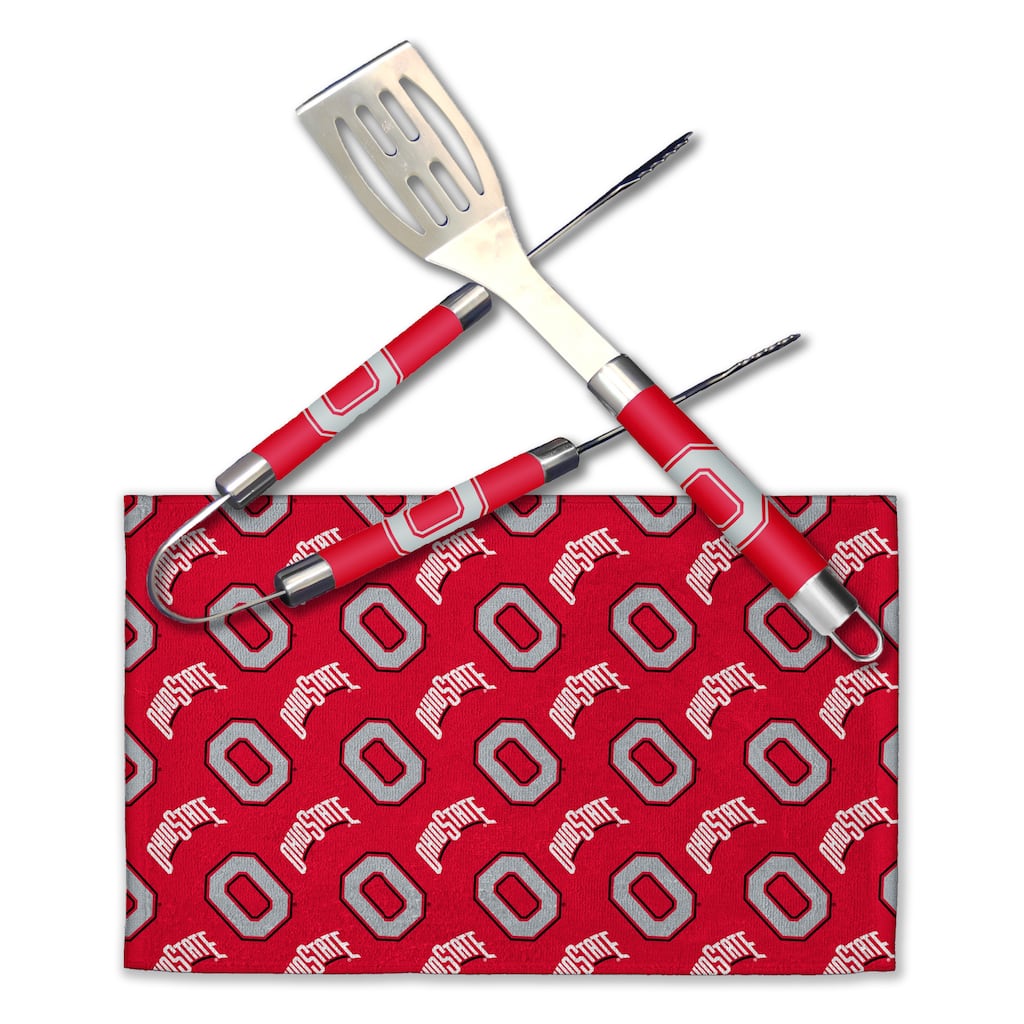 NCAA BBQ Grill Utensil Set