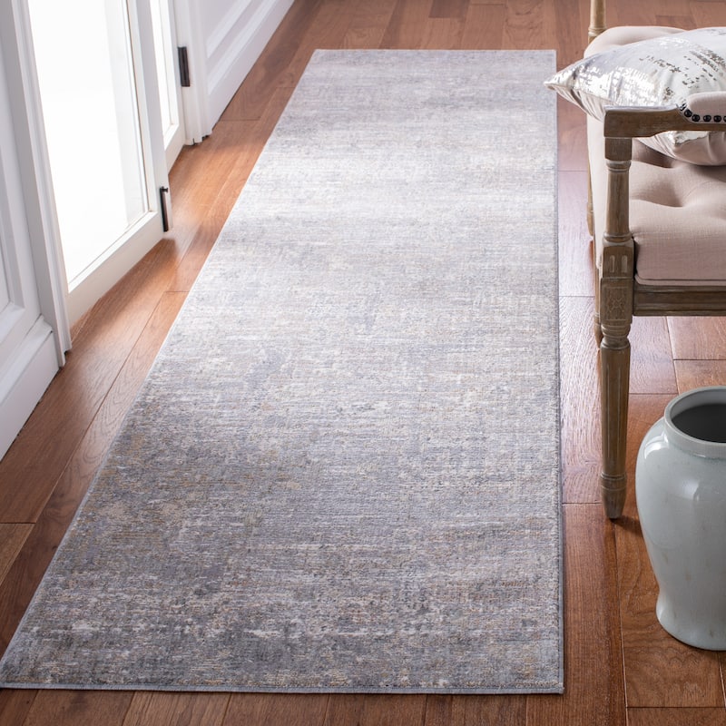 SAFAVIEH Webster Ljubka Vintage Rug - 2'6" x 10' Runner - Grey/Beige