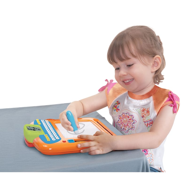 Winfun Orange Plastic Write 'N Draw Learning Board - N/A