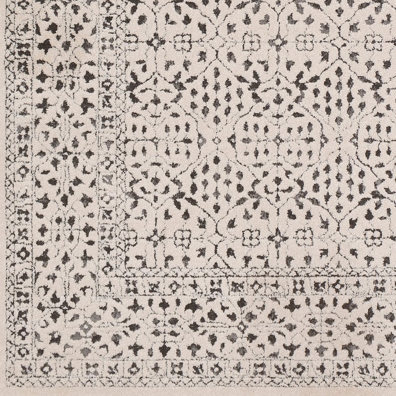 Katenka Grey Traditional Accent Rug - 2' x 3'