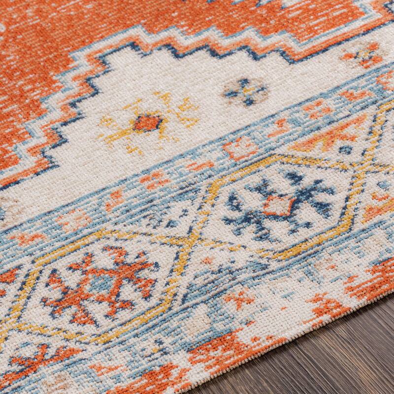 Livabliss Huntington Beach Bohemian Tribal Indoor / OutdoorArea Rug