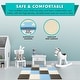 preview thumbnail 4 of 58, ProsourceFit Kids Solid Floor Play Mat 3/8-in