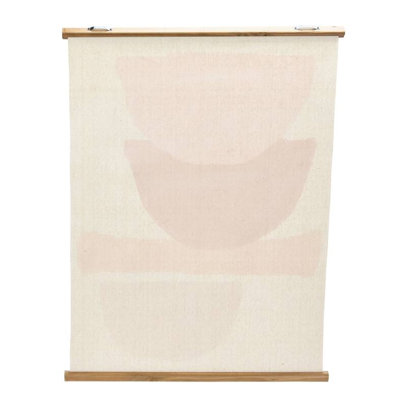 Boho Wood Scroll Wall Decor