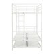 preview thumbnail 2 of 4, Metal Bunk Bed with Trundle , Sturdy Steel Structure, Space-Saving Design, Easy Assembly, No Box Spring Needed