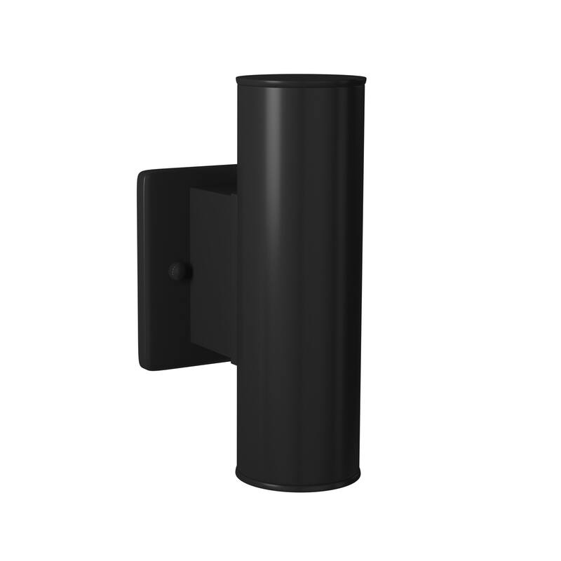 Eglo Riga 2-light Matte Black Wall Sconce