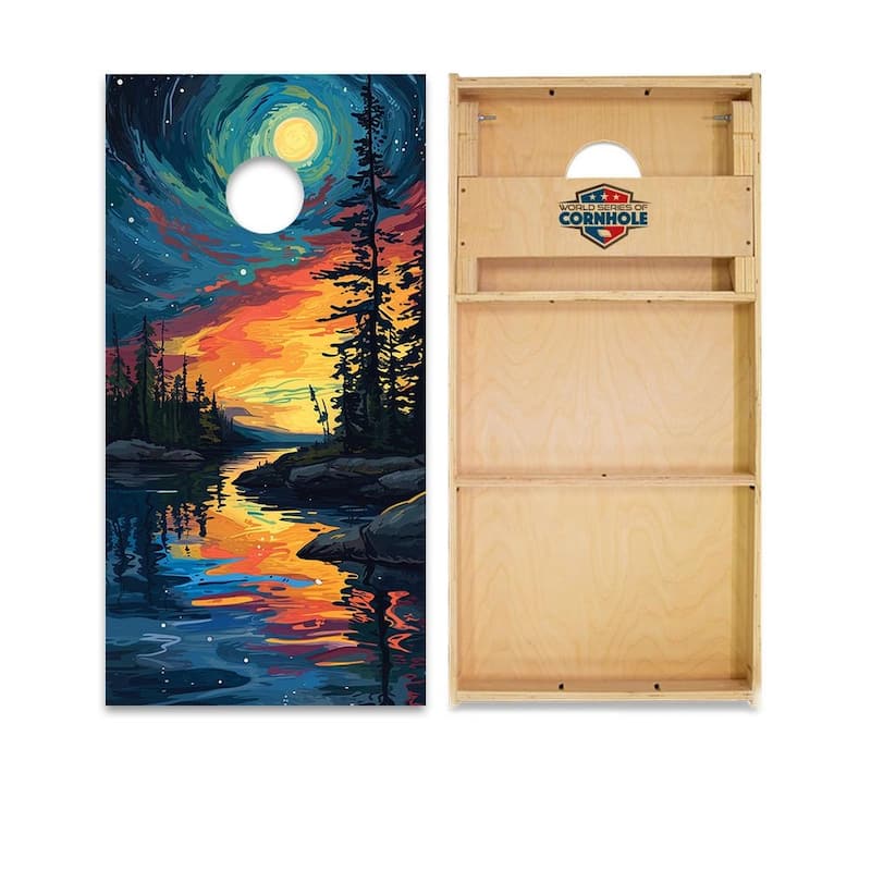 Voyageurs National Park Regulation 2x4 Cornhole Board Set - Backyard - Include Carrying Case